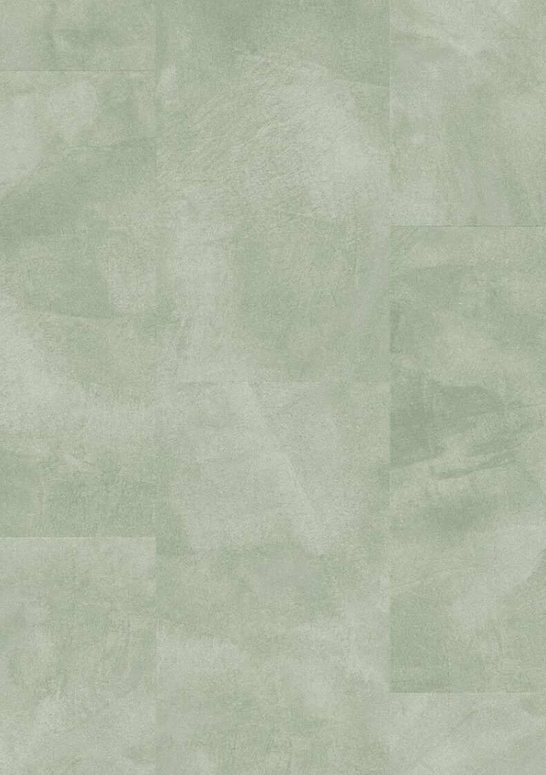 View of Soft Sage AVMTU40334 luxury vinyl tile by Quick-Step Livyn