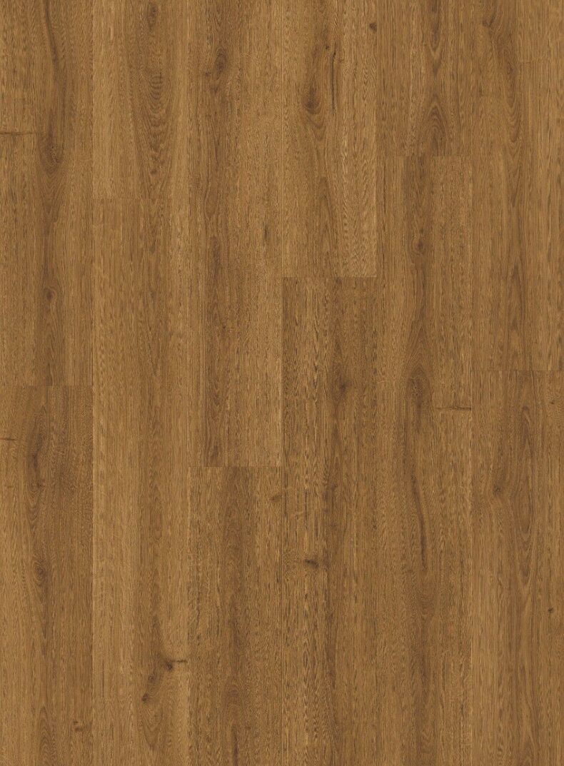 View of Botanic Caramel Oak AVMPU40315 luxury vinyl tile by Quick-Step Livyn