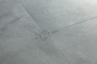 View of Soft Sky AVMTU40325 luxury vinyl tile by Quick-Step Livyn