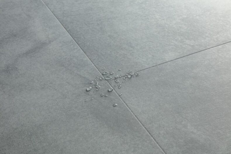 View of Soft Sky AVMTU40325 luxury vinyl tile by Quick-Step Livyn