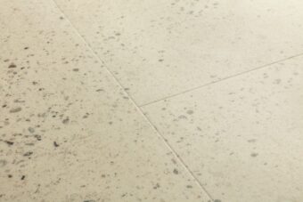 View of Pebble Concrete AVMTU40276 luxury vinyl tile by Quick-Step Livyn