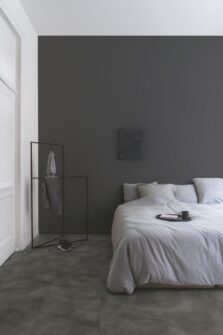View of Soft Graphite AVMTU40326 luxury vinyl tile by Quick-Step Livyn