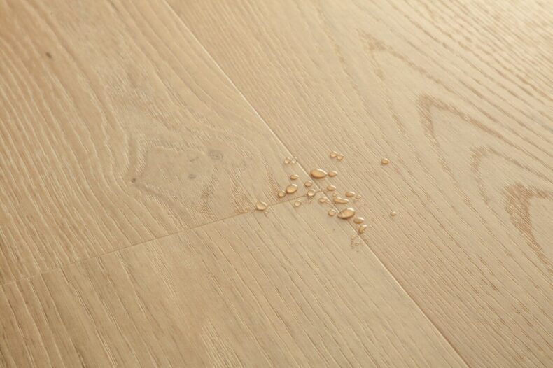 View of Coast Oak Beige AVSPT40321 luxury vinyl tile by Quick-Step Livyn