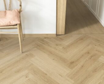 View of Botanic Beige AVHBU40362 luxury vinyl tile by Quick-Step Livyn