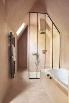 View of Coral Rock AVSTU40232 luxury vinyl tile by Quick-Step Livyn