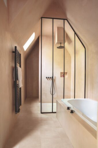 View of Coral Rock AVSTU40232 luxury vinyl tile by Quick-Step Livyn
