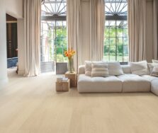 View of Buttermilk Oak AVSPT40277 luxury vinyl tile by Quick-Step Livyn