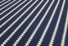 Zip Indigo stair runner by Hartley