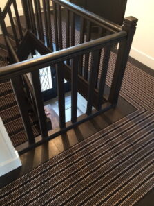 PNUK Black stair runner by Hartley