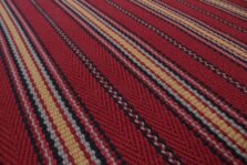 Stripe Kelly JD Red stair runner by Hartley