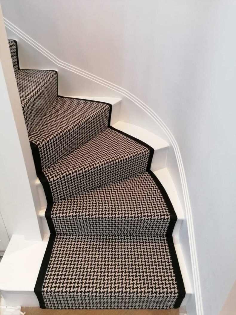 Houndstooth Black