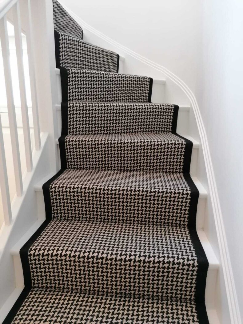 Houndstooth Black