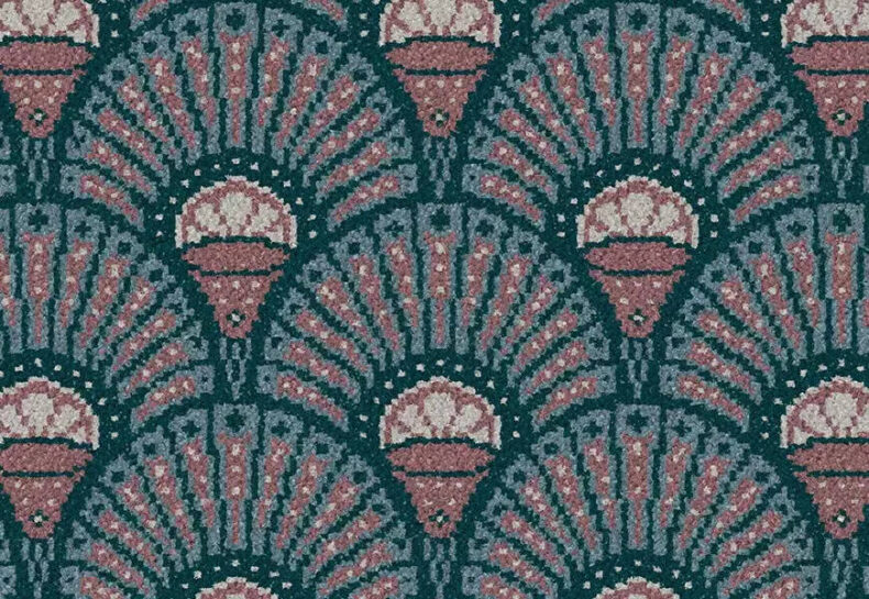 Quirky B Deco Blush carpet by Alternative Flooring