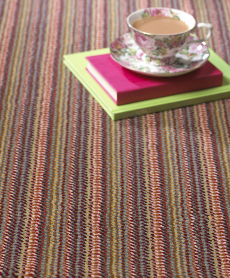 Josephine Green stair runner by Hartley