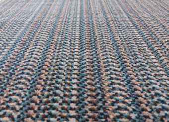 Josephine Aqua stair runner by Hartley