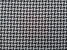 Houndstooth Black