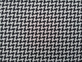 Houndstooth Black