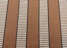 Stripe Greta Cinnamon stair runner by Hartley