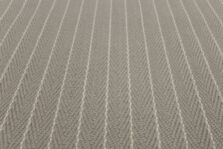 Stripe Claire Pebble stair runner by Hartley