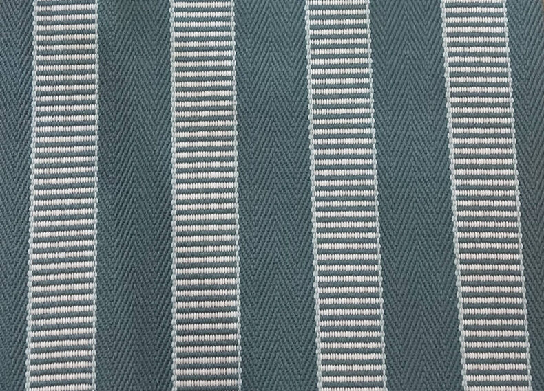 Stripe Greta Spruce stair runner by Hartley