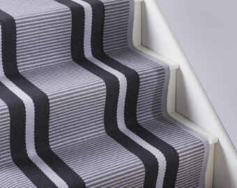 Transat PNT Graphite stair runner by Hartley 