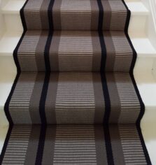 Transat PNT Grey stair runner by Hartley