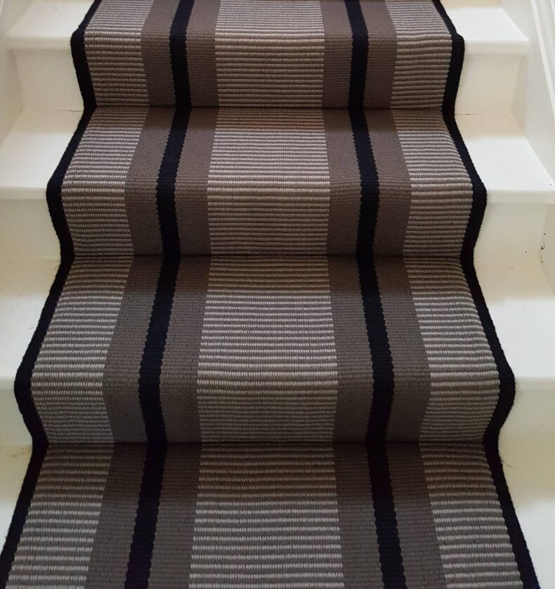Transat PNT Grey stair runner by Hartley