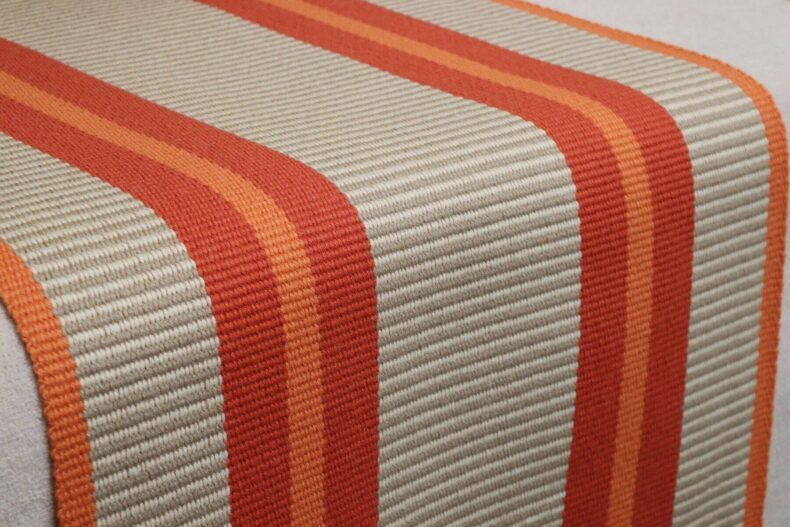 Transat PNT Tangerine stair runner by Hartley