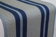 Transat PNT French Blue stair runner by Hartley