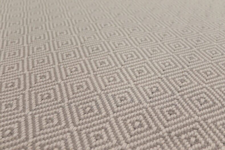 Diamond Stone stair runner by Hartley