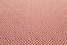 Diamond Rouge stair runner by Hartley