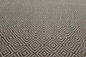 Diamond Pebble stair runner by Hartley