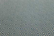 Diamond Blue stair runner by Hartley