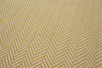 Herringbone Marigold stair runner by Hartley 