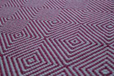 Diamond Fuschia stair runner by Hartley