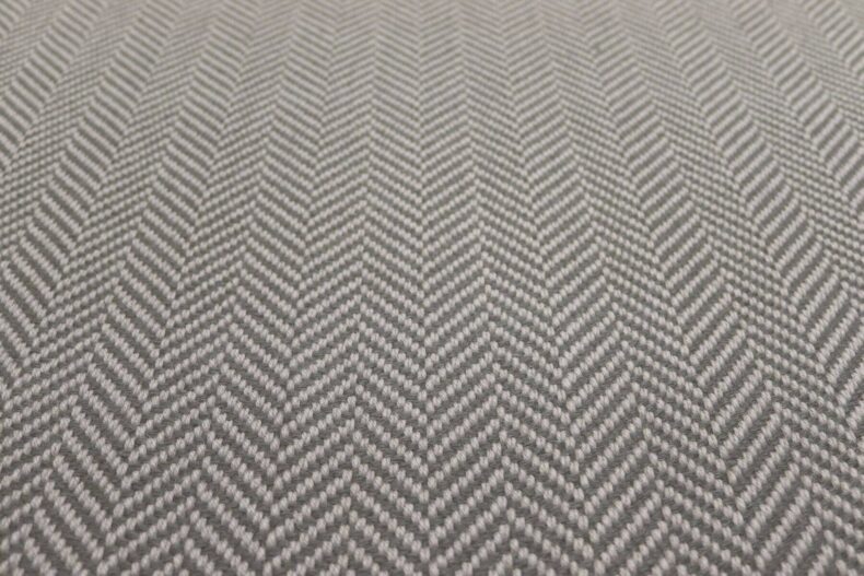 Herringbone Grey stair runner by Hartley