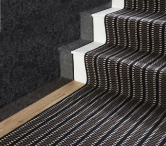 PNUK Black stair runner by Hartley