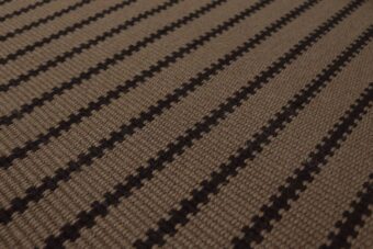 Zip Charcoal stair runner by Hartley