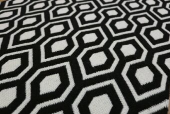 Jacquard Hex Black