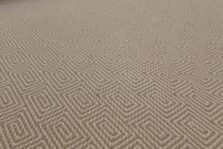 Jacquard Escargot Pebble stair runner by Hartley