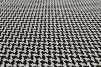 Houndstooth Black