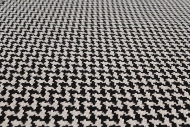 Houndstooth Black
