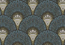 Quirky B Deco Teal carpet by Alternative Flooring