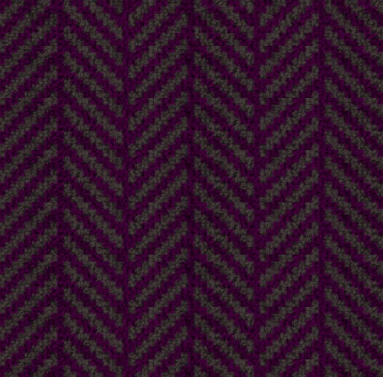 Metropol Herringbone Aphrodite carpet by Hugh Mackay