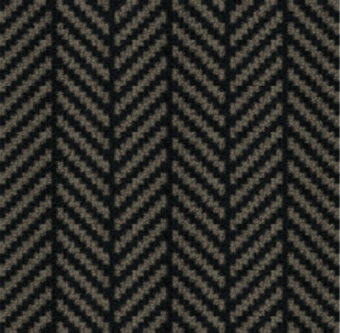 Metropol Herringbone Carbon carpet by Hugh Mackay