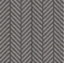 Metropol Herringbone Steel carpet by Hugh Mackay