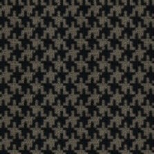 Metropol Houndstooth Carbon carpet by Hugh Mackay