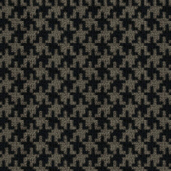 Metropol Houndstooth Carbon carpet by Hugh Mackay