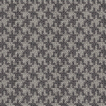 Metropol Houndstooth Steel carpet by Hugh Mackay