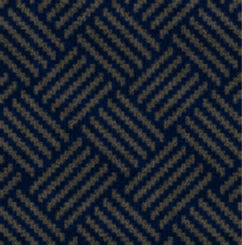 Metropol Lattice Cobalt carpet by Hugh Mackay